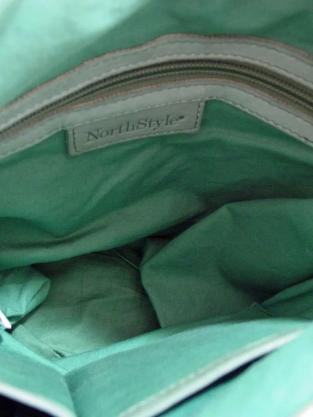 NORTHSTYLE Sheep Leather Soft Green Slouchy Shoulder Bag - Made in INDIA
